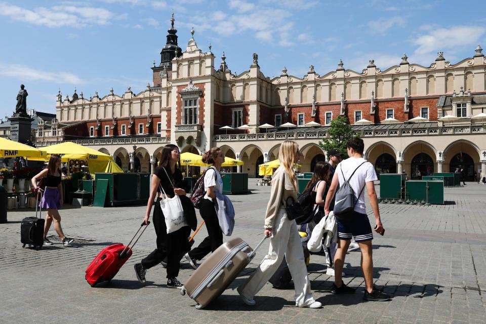 File: Vacationing in Krakow, Poland.