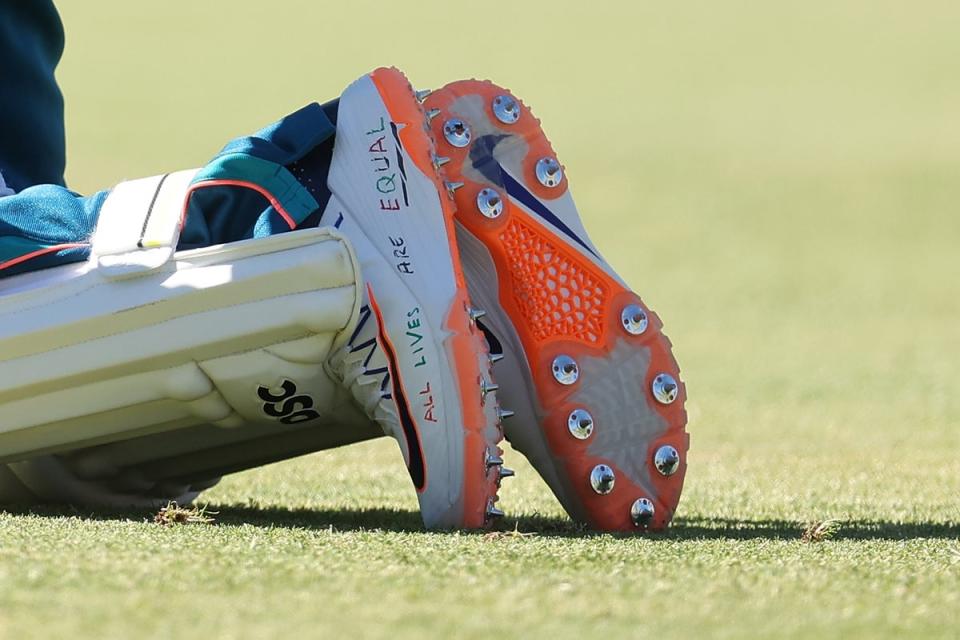 Khawaja’s boots (Getty Images)