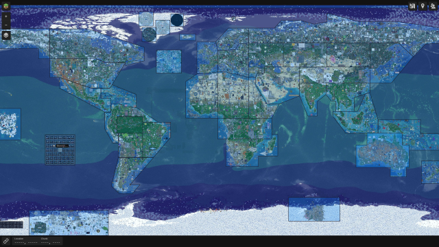 The Earth in Minecraft Minecraft Map