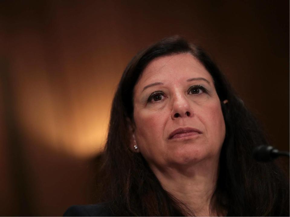 Acting Secretary of the Department of Homeland Security Elaine Duke is resigning after the White House asked her to reverse an immigration decision: Drew Angerer/Getty Images