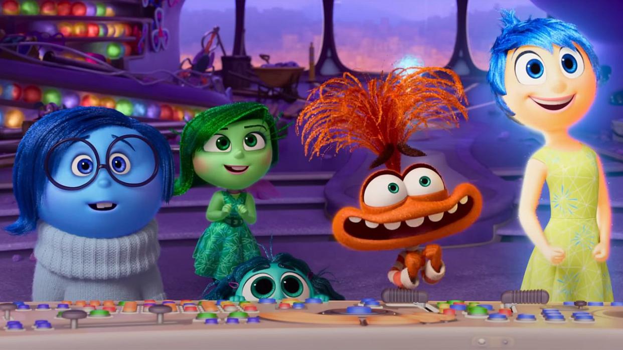  Inside Out 2 emotions. 