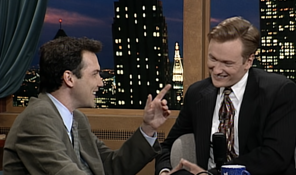 Norm Macdonald and Conan O'Brien