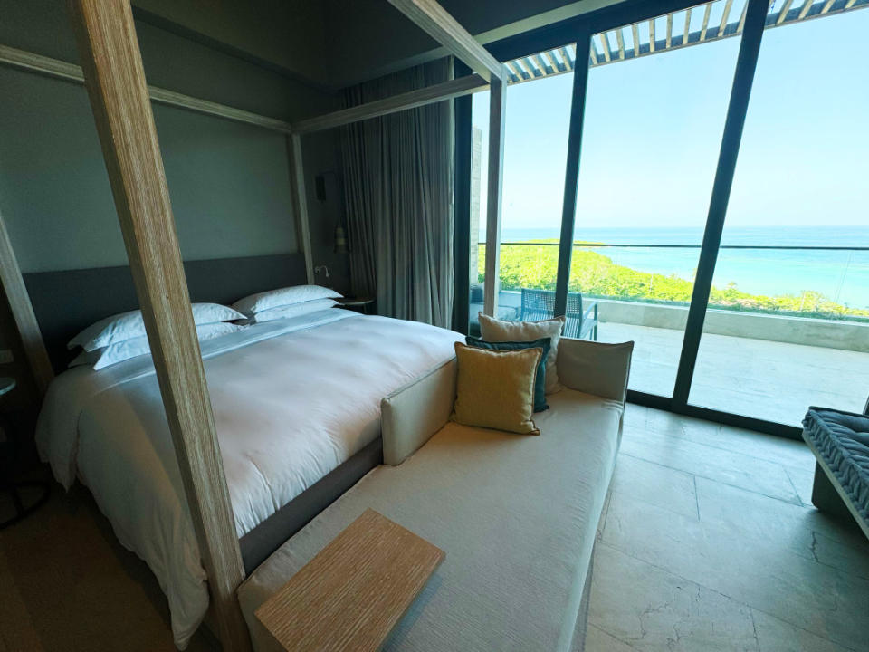 A room overlooking the crystal blue waters at Sofitel Baru Calablanca.<p>Courtesy Kelsey Barberio</p>