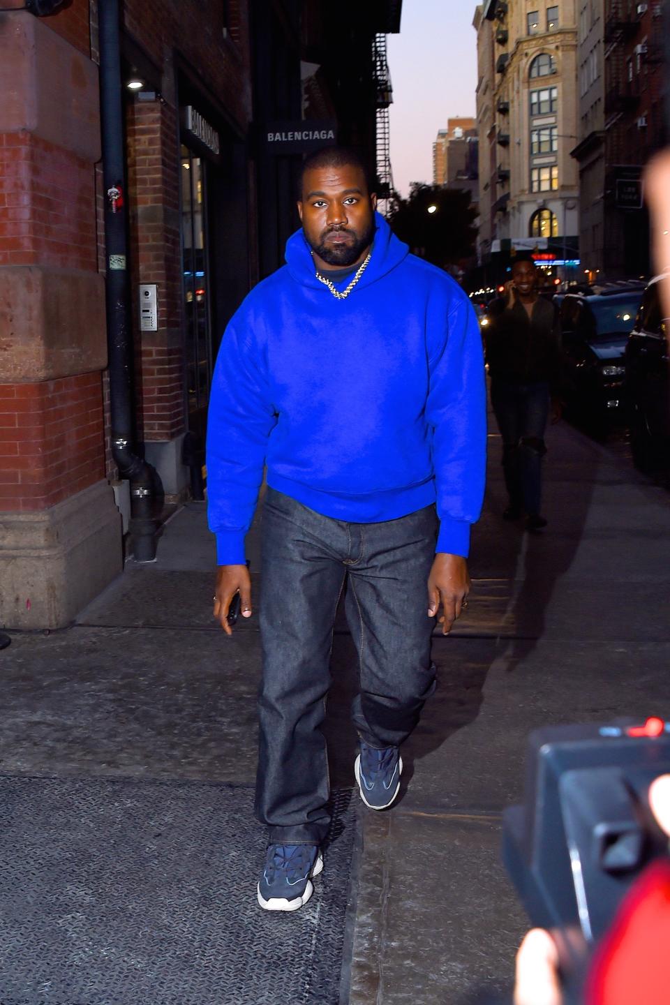 Kanye West in New York, October 24, 2019.