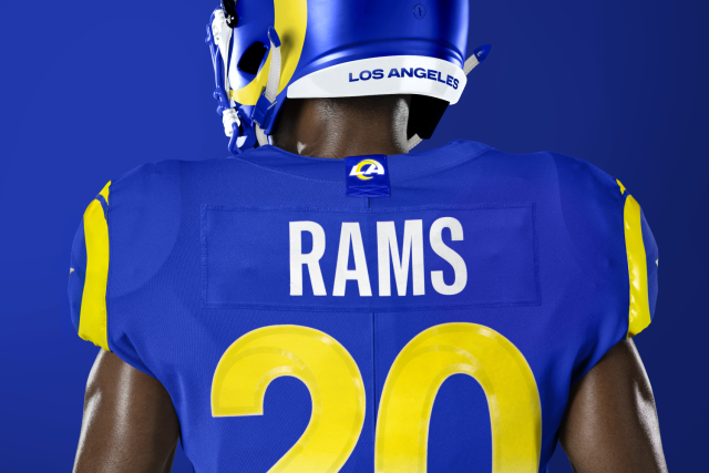 Blue and yellow again: LA Rams unveil logos, color scheme - The