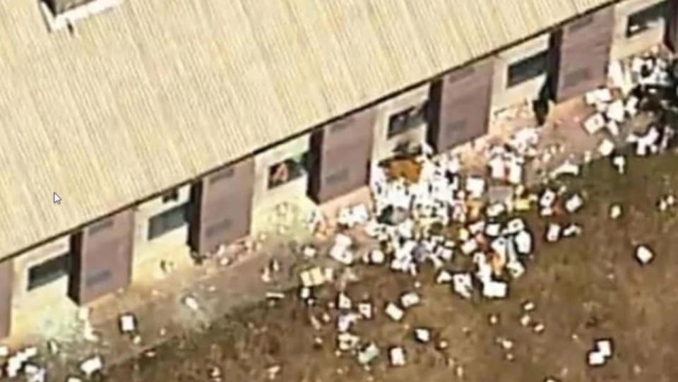 Assignment Freelance Picture Damage to Arthur Gorrie jail after a riot broke out on September 1,\n 2020. Picture: 7 New