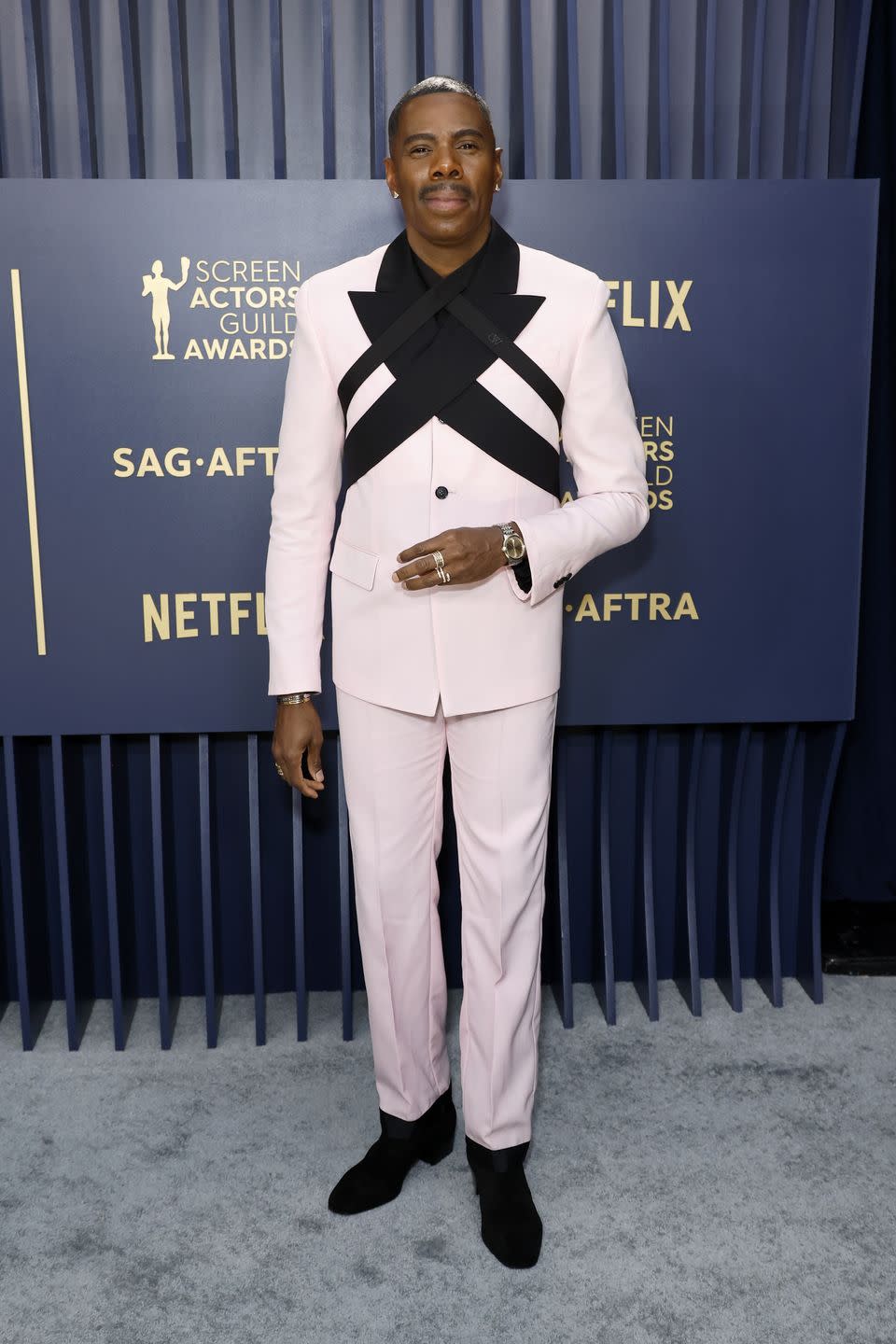 los angeles, california february 24 colman domingo attends the 30th annual screen actors guild awards at shrine auditorium and expo hall on february 24, 2024 in los angeles, california photo by frazer harrisongetty images