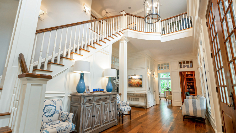 Inside the 11,032-square-foot Delaware home. (Courtesy Photo/Amy Conley with Cutler Real Estate)