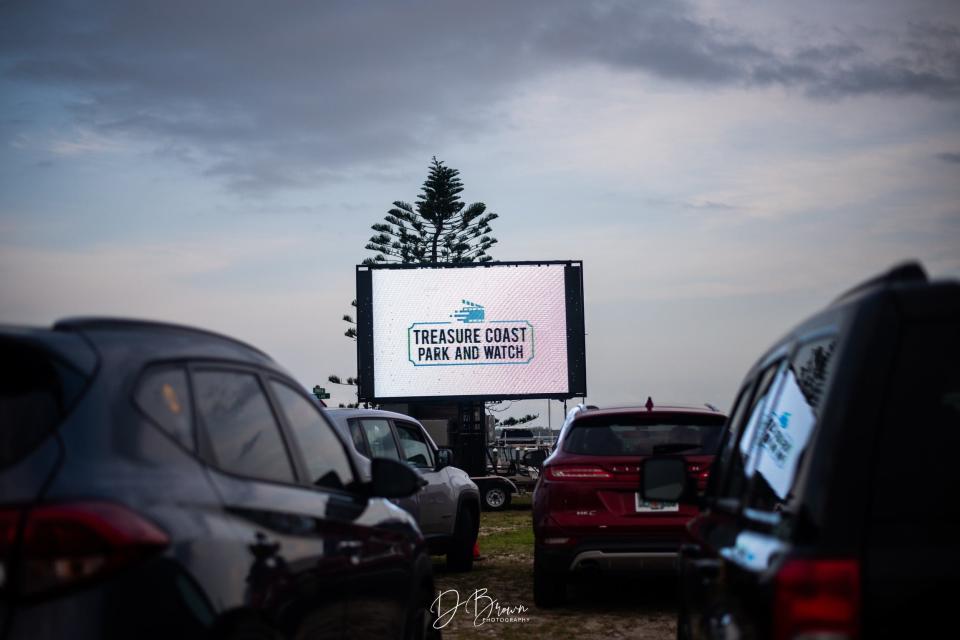 The grand opening weekend of the Treasure Coast Park and Watch drive-in movie night kicked off April 17, 2020, at Causeway Cove Marina in Fort Pierce.