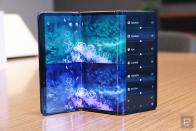 TCL tri-fold foldable tablet concept hands-on