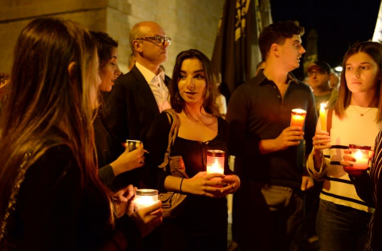 Caruana Galizia's killing triggered an outpouring of grief on the island, with thousands turning out for a candlelight vigil in her memory