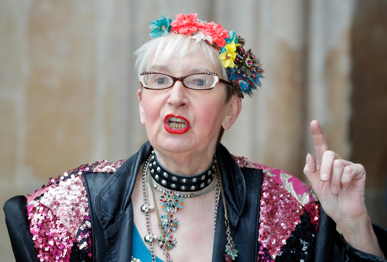 LONDON, UNITED KINGDOM - JUNE 07: (EMBARGOED FOR PUBLICATION IN UK NEWSPAPERS UNTIL 48 HOURS AFTER CREATE DATE AND TIME) Su Pollard attends a Service of Thanksgiving for the Life and Work of comedian Ronnie Corbett at Westminster Abbey on June 7, 2017 in London, England. Ronnie Corbett died in March 2016 aged 85. (Photo by Max Mumby/Indigo/Getty Images)