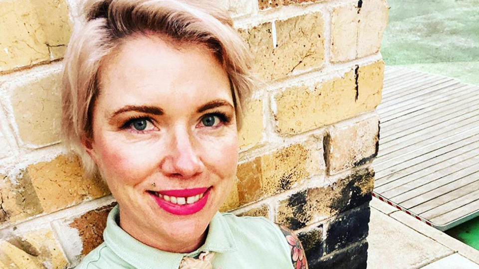 Clementine Ford poses for Instagram selfie