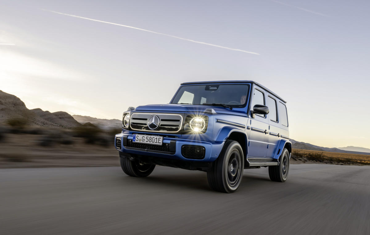 photo of Mercedes-Benz finally unveils its electric G-Class luxury off-roader image