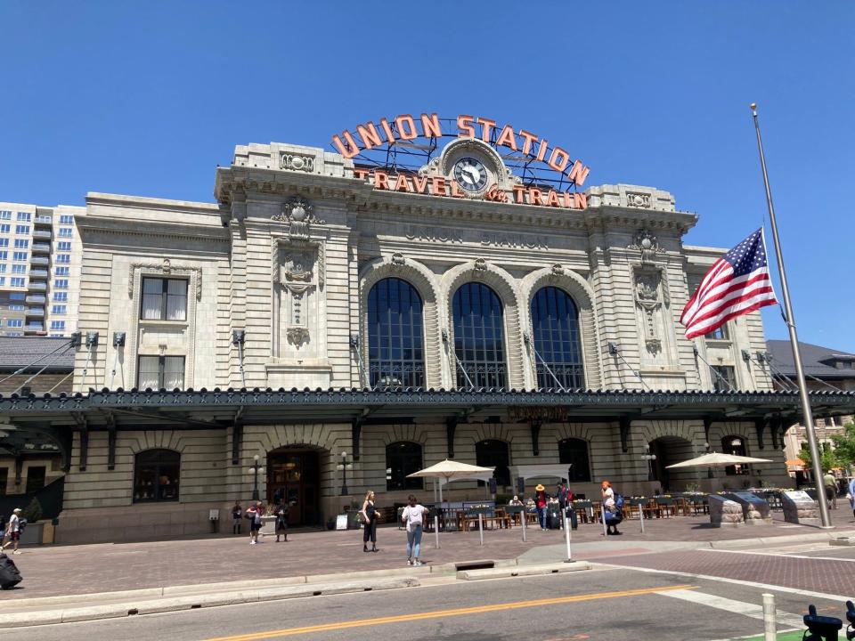 Unior Station, built circa 1914 in Denver remains a staple for tourists.