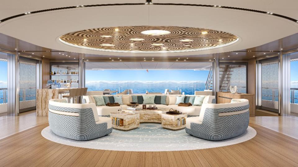 Superyacht Project Life Interior Salon