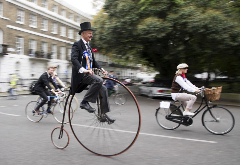 The Tweed Run Bicycle Ride