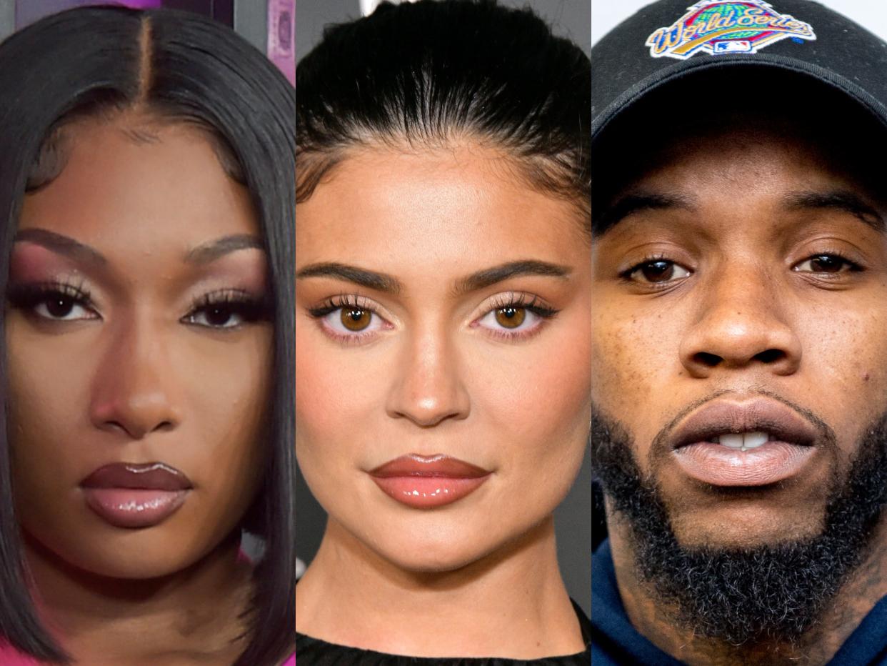 Megan Thee Stallion Tory Lanez Kylie Jenner