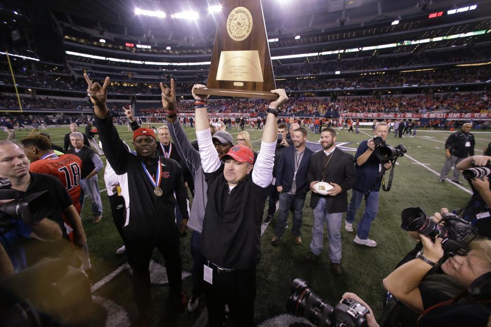 Former Cedar Hill head coach and Baylor assistant Joey McGuire on Monday was named the next head coach at Texas Tech. McGuire will begin working for Tech immediately and take over the team at the end of the season.