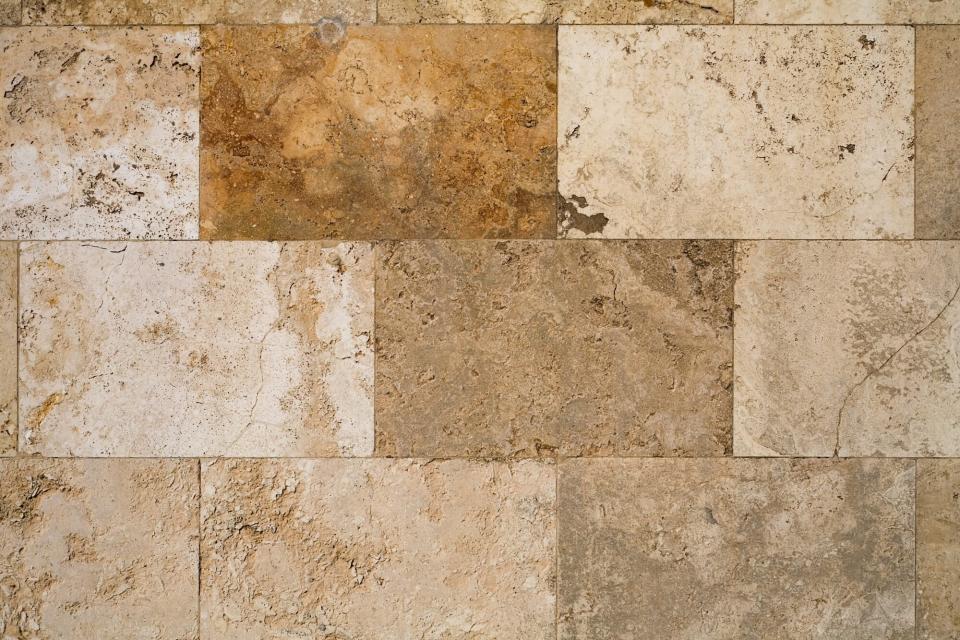 Limestone flooring