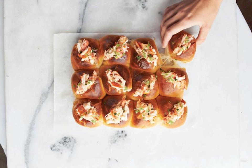 Pull-Apart Lobster Rolls