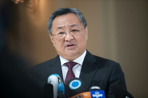 The head of the Chinese delegation, Fu Cong, said there had been some "tense moments" at the talks in Vienna on Sunday
