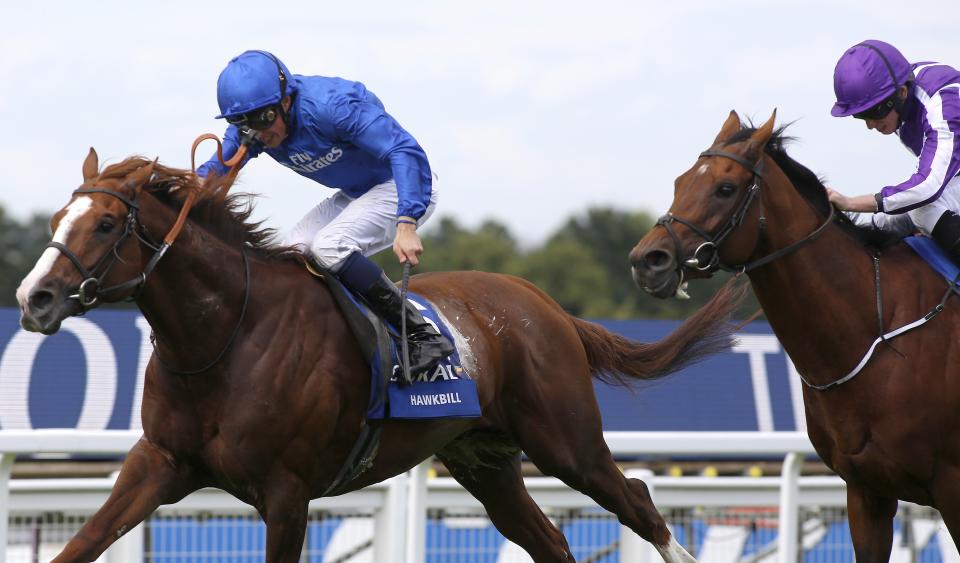 Hawkbill and William Buick get the better of The Gurkha and Ryan Moore to land the Coral-Eclipse in 2016