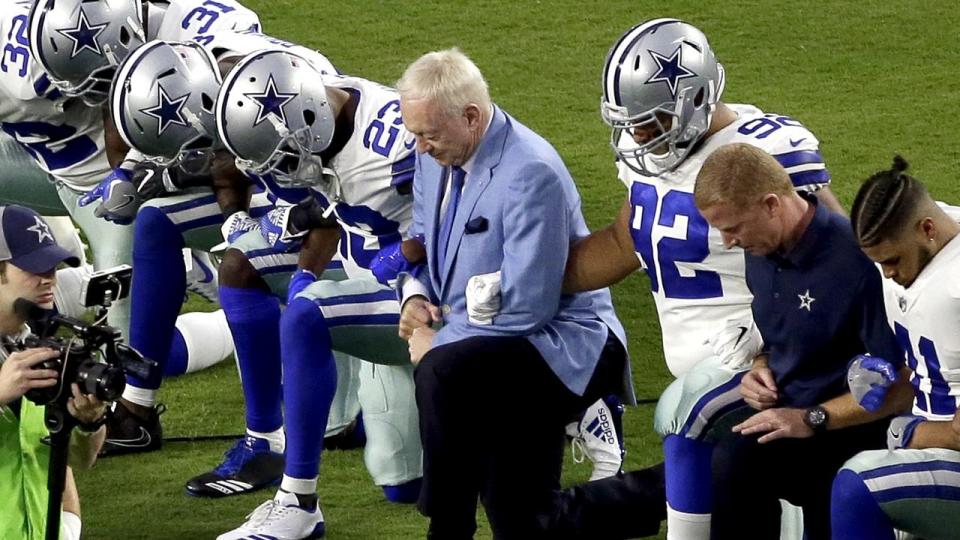 NFL protests dominated Week 3. (AP)