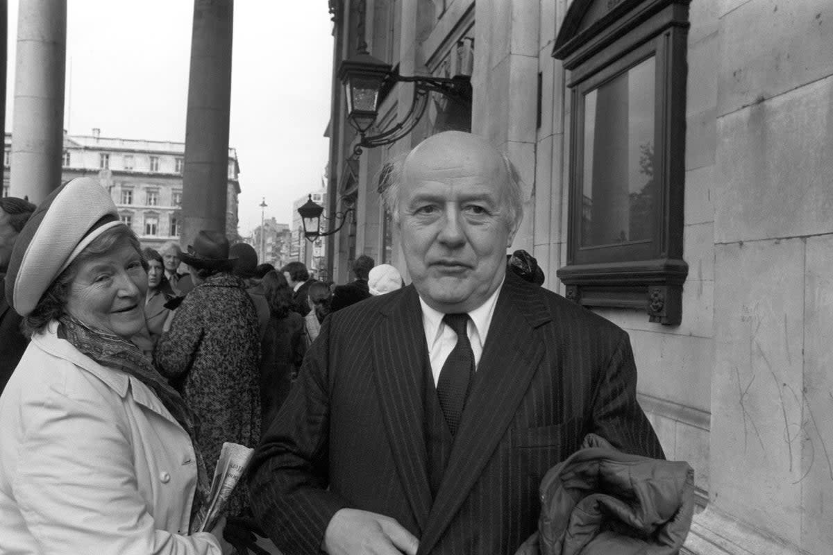 Sir John Betjeman was initially overlooked as poet laureate because he was considered a lightweight ‘versifier’, newly released official files reveal  (PA Archive)