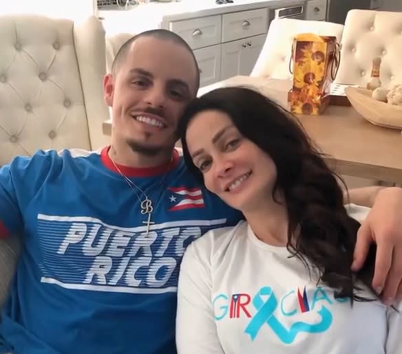 Dayanara Torres y Casper Smart | IG/Dayanara Torres