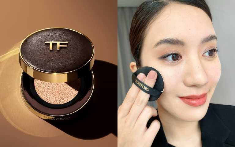 TOM FORD最上鏡奢華時尚氣墊粉餅 一盒兩蕊／4,900元（圖／吳雅鈴攝、品牌提供）