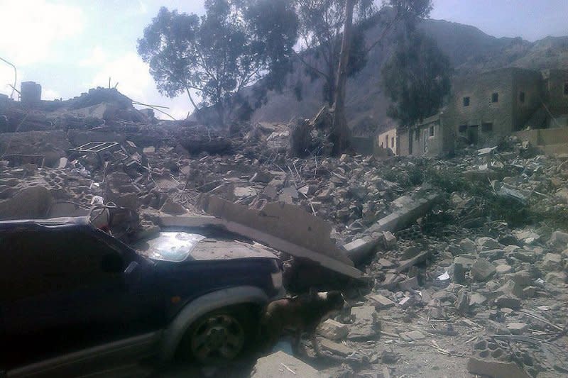無國界醫生於葉門支援的醫院遭炸毀，整間醫院都被夷為平地。（Miriam Czech、MSF）