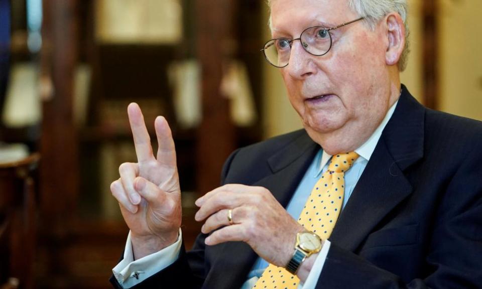 Some Republican leaders like Mitch McConnell have always been forceful advocates for vaccinations, driven by the fact that he had polio as a kid and we no longer have polio because of vaccines.