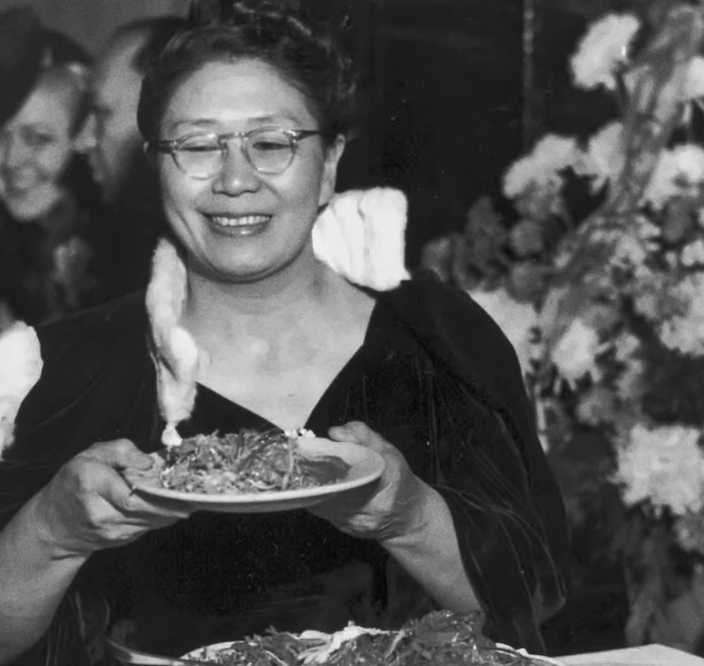 Chung at one of her fundraisers