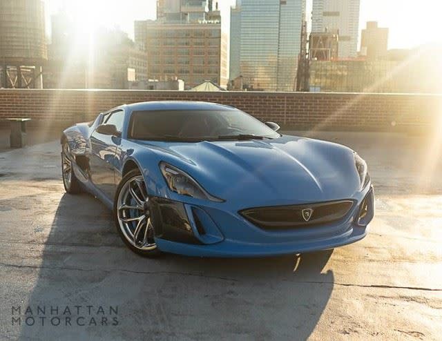 Rimac Concept One電動超跑全球僅剩7輛。（圖／翻攝自Manhattan Motorcars官網）