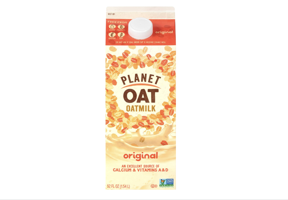2) Planet Oat Original Oatmilk