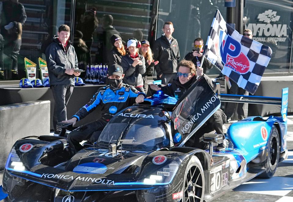 The Wayne Taylor Racing No. 10 Acura will lead the Rolex 24 field to green on Saturday.