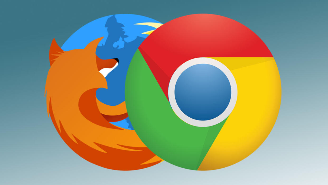  Chrome vs Firefox. 