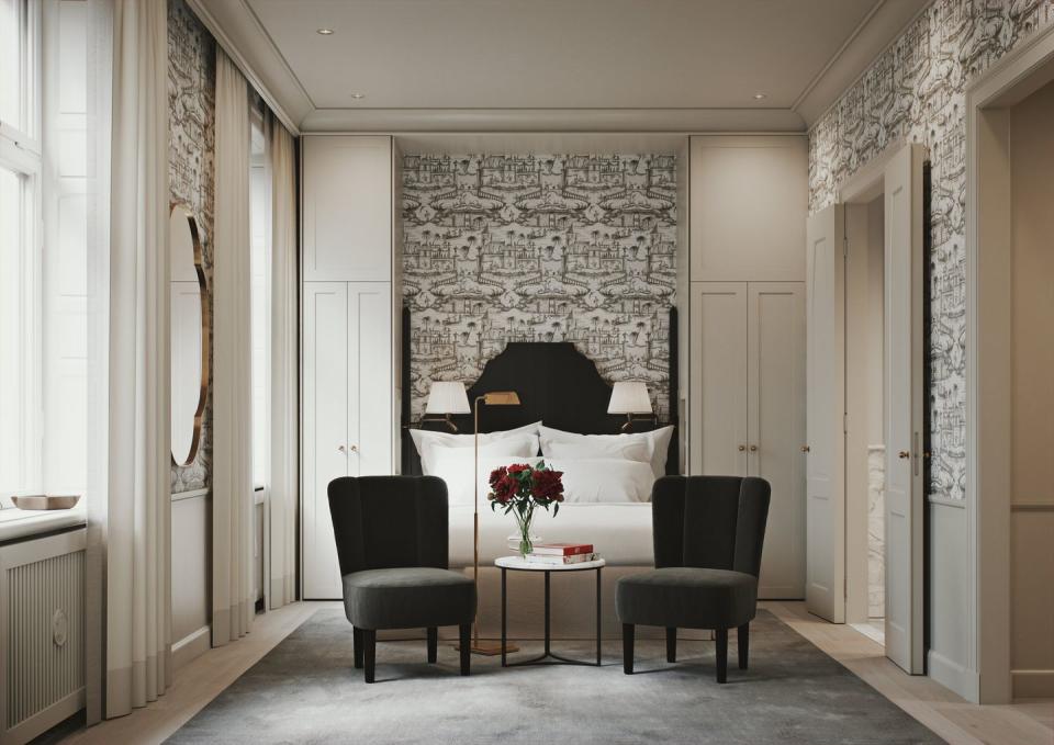 <p>Name after the owner's trailblazing female ancestor, this historic Art Nouveau building will house 70 guest rooms and suites, spa, fine dining, cocktail bar, and flower shop in the Östermalmstorg neighborhood. A member of Preferred Hotels & Resorts, Villa Dagmar is sure to be Stockholm's next great luxury destination.</p><p><em>Villa Dagmar opened in May 2021. Nightly rates start at $380 per night.</em></p>