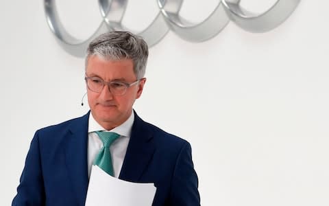 Audi's former boss Rupert Stadler  - Credit: AFP