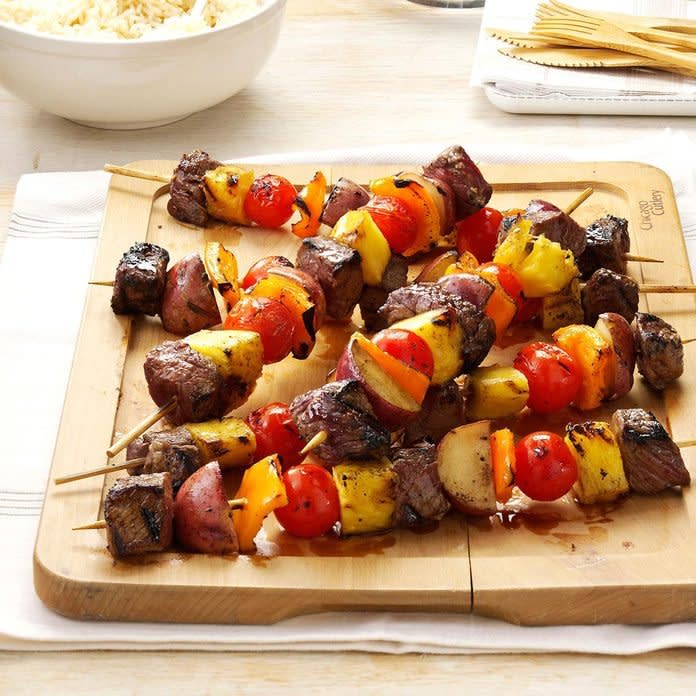 Meat 'n' Potato Kabobs