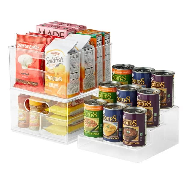 The Home Edit Five-Piece Pantry Edit Plastic Modular Storage System