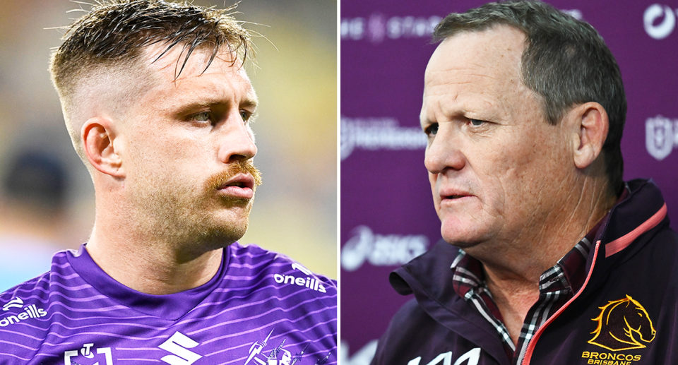 Pictured left Cameron Munster and right Kevin Walters