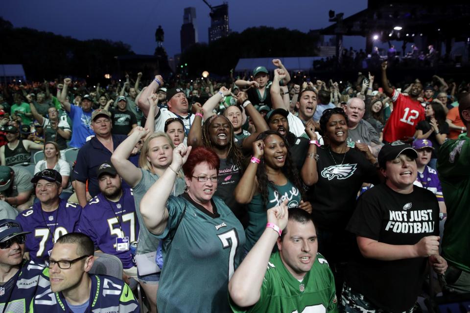 One day NFL draft fans might be able to vote for selections — in Round 8. (AP)