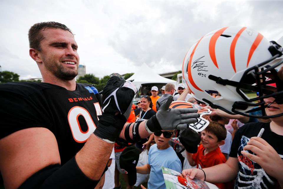 Cincinnati Bengals defensive end Sam Hubbard