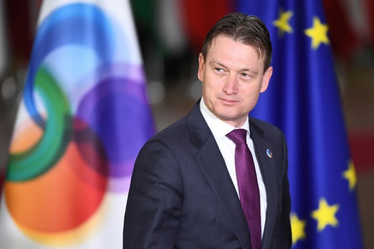 Halbe Zijlstra had only served as Dutch foreign minister for four months