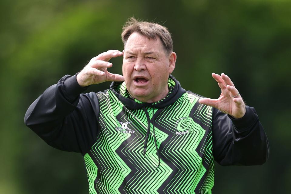 Steve Hansen’s World XV take on the Barbarians at Twickenham (Getty Images for Barbarians)