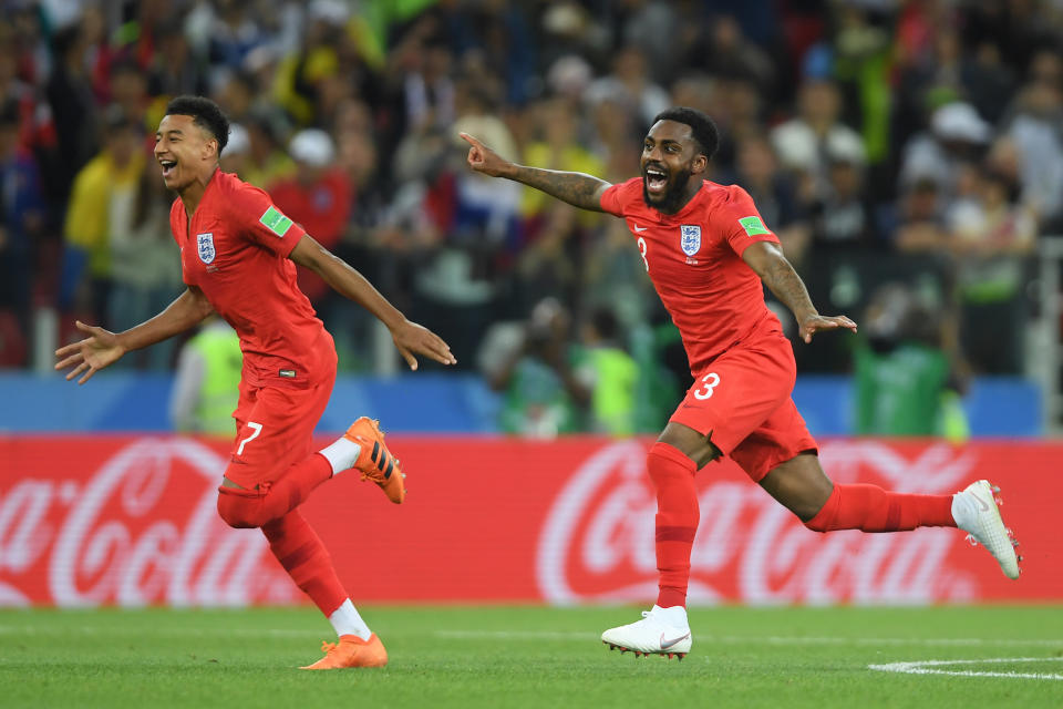  Heroes: Danny Rose came on as substitute against Colombia but could start in the quarter final. (Photo by Mike Hewitt - FIFA/FIFA via Getty Images)