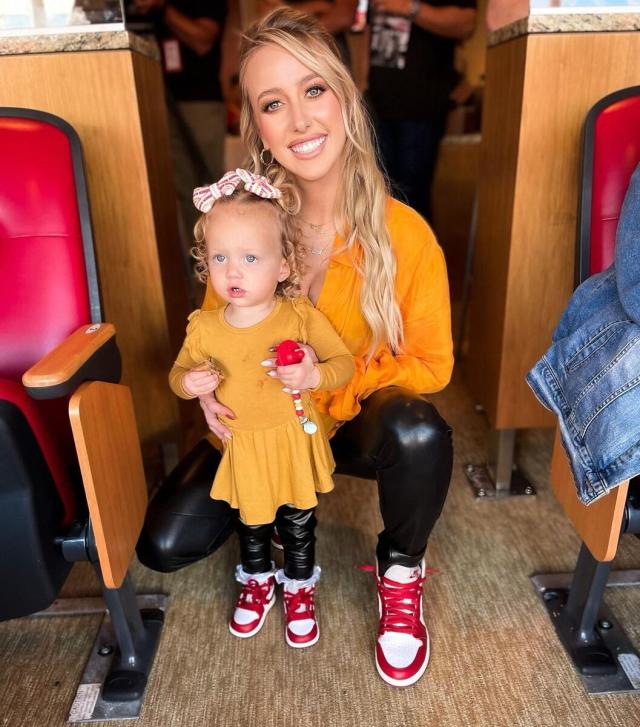 See Patrick and Brittany Mahomes' Daughter Twin With Baby Brother