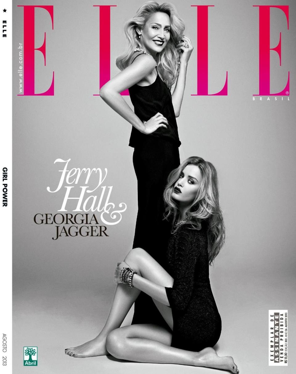 <p>Not only did this mother-daughter duo pose together for <i>Elle Brazil</i> in 2013, they’ve also come together for multiple other publications and even ad campaigns.</p>